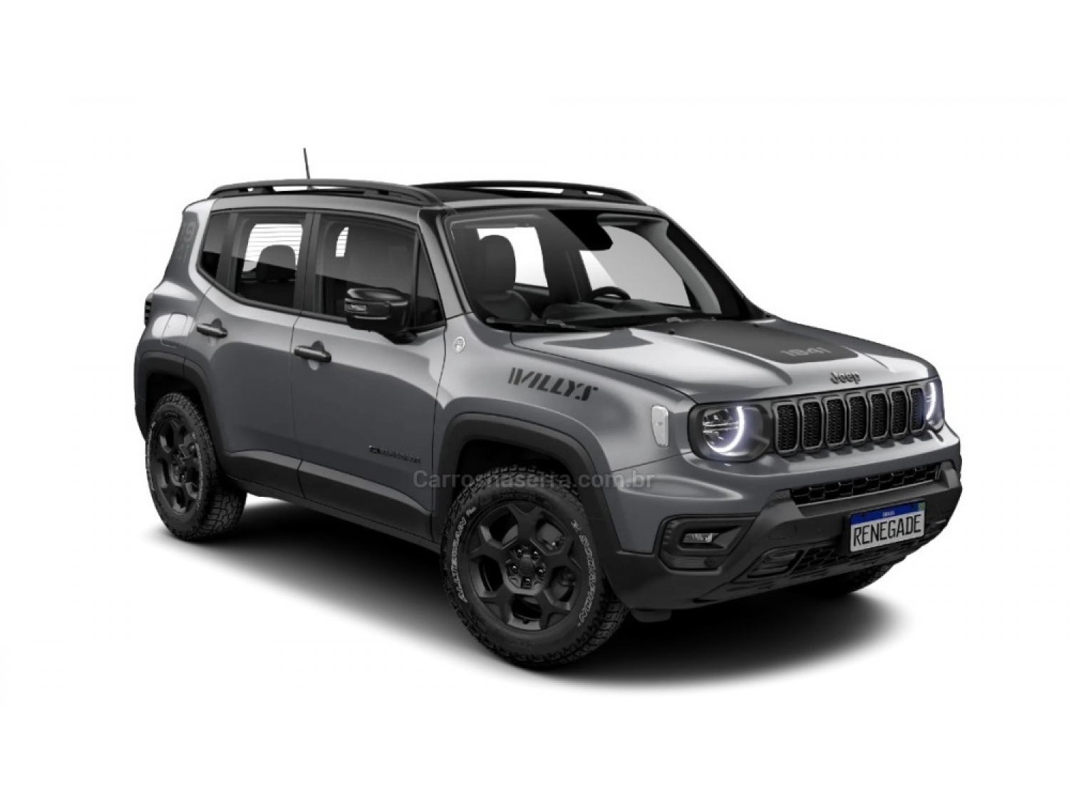 JEEP - RENEGADE - 2024/2025 - Prata - R$ 179.900,00