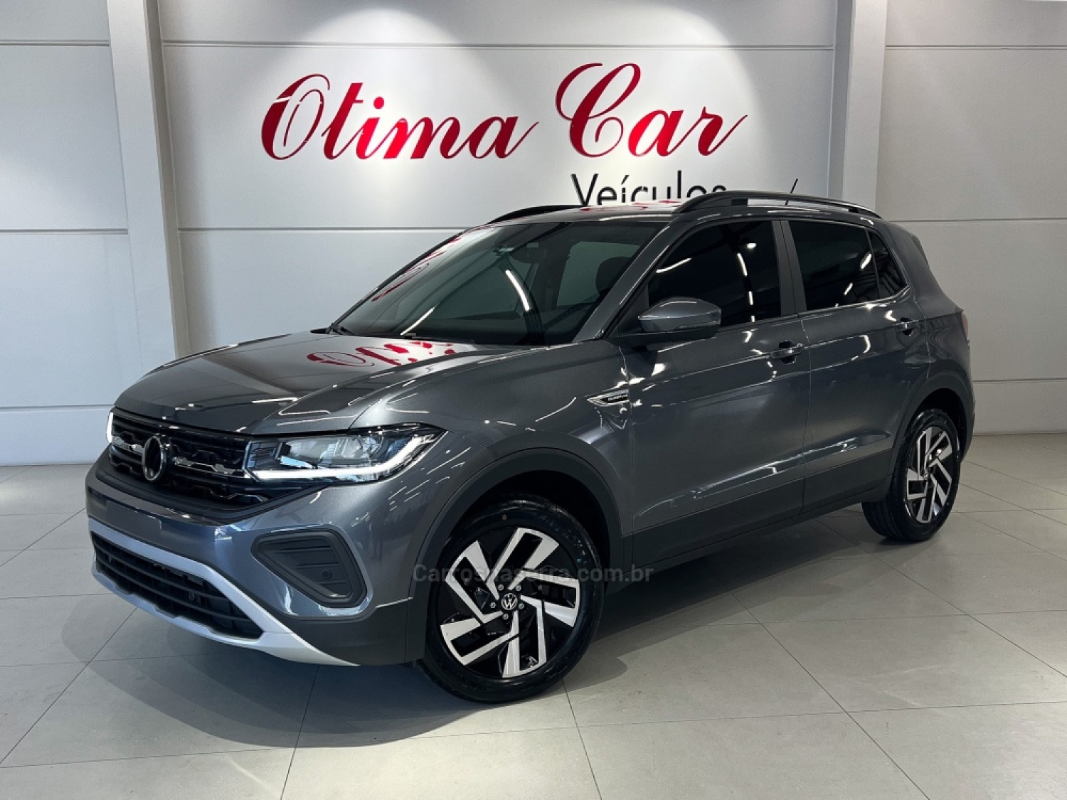 VOLKSWAGEN - T-CROSS - 2024/2025 - Cinza - R$ 176.290,00