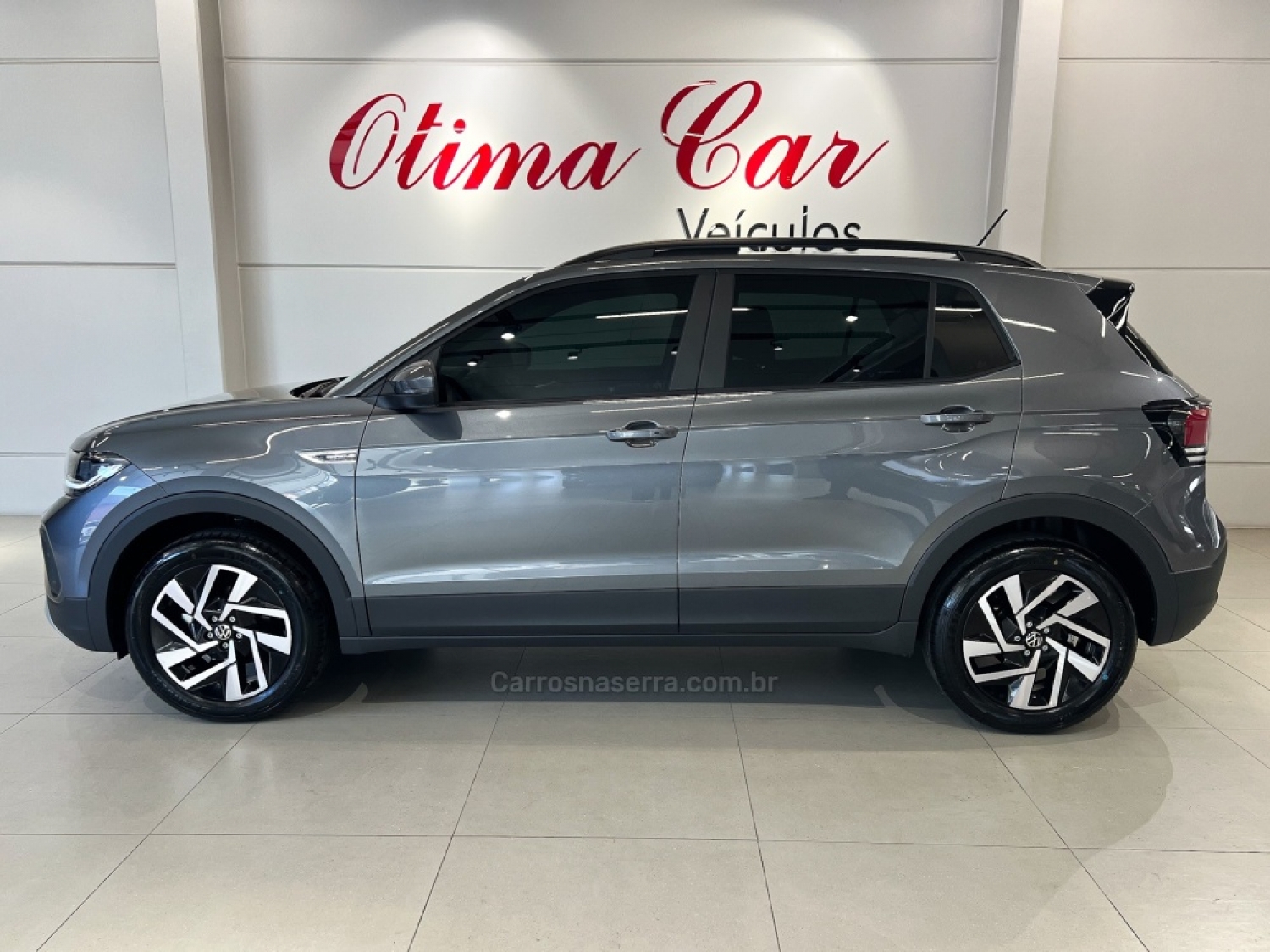 VOLKSWAGEN - T-CROSS - 2024/2025 - Cinza - R$ 179.990,00