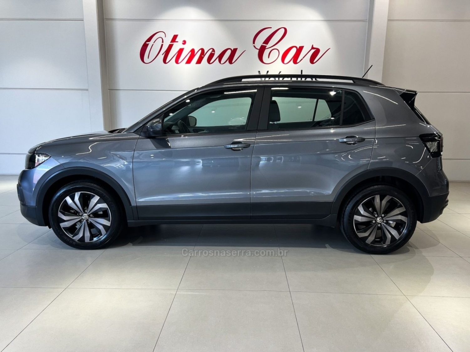 VOLKSWAGEN - T-CROSS - 2023/2024 - Cinza - R$ 129.990,00