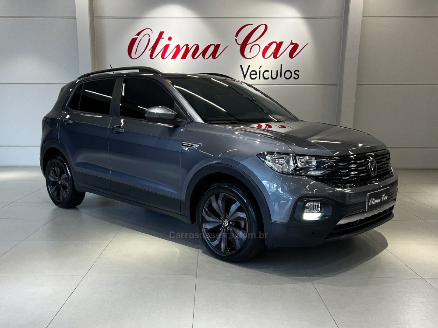 VOLKSWAGEN - T-CROSS - 2021/2022 - Cinza - R$ 119.990,00