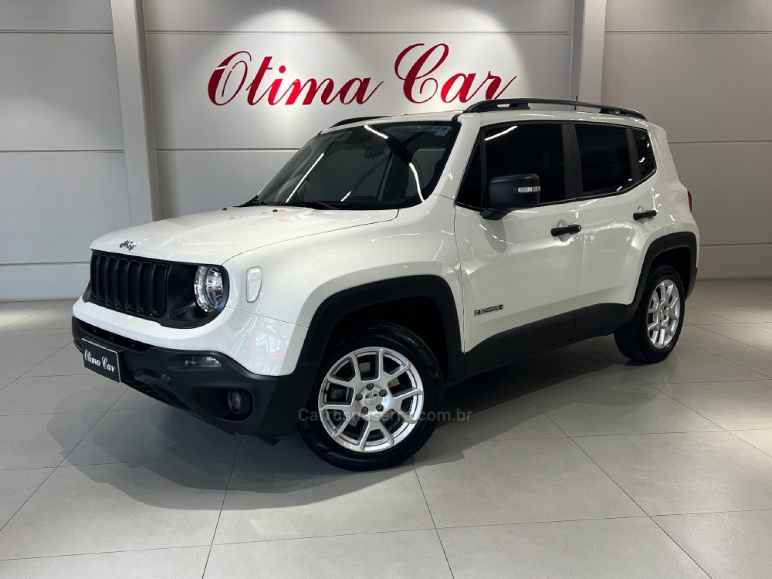 JEEP - RENEGADE - 2020/2021 - Branca - R$ 93.900,00