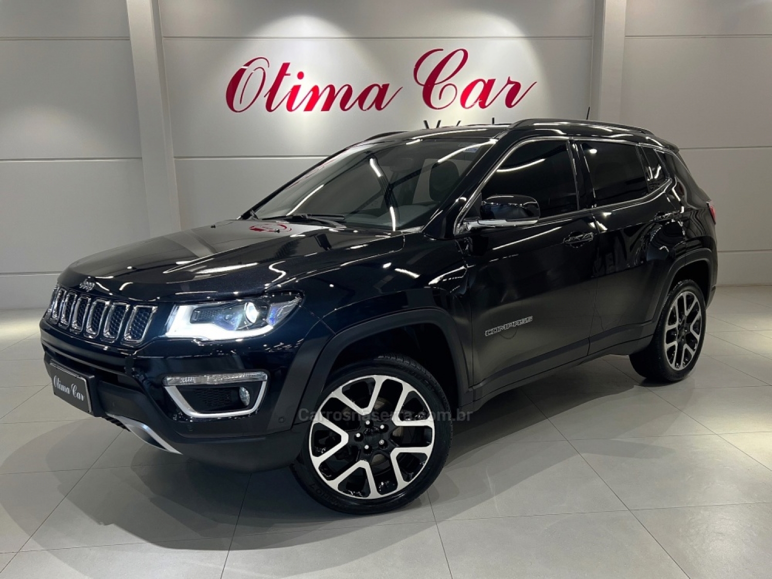 JEEP - COMPASS - 2018/2019 - Preta - R$ 119.990,00