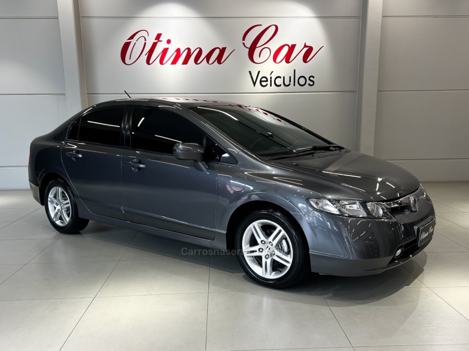 HONDA - CIVIC - 2008/2008 - Cinza - R$ 54.990,00