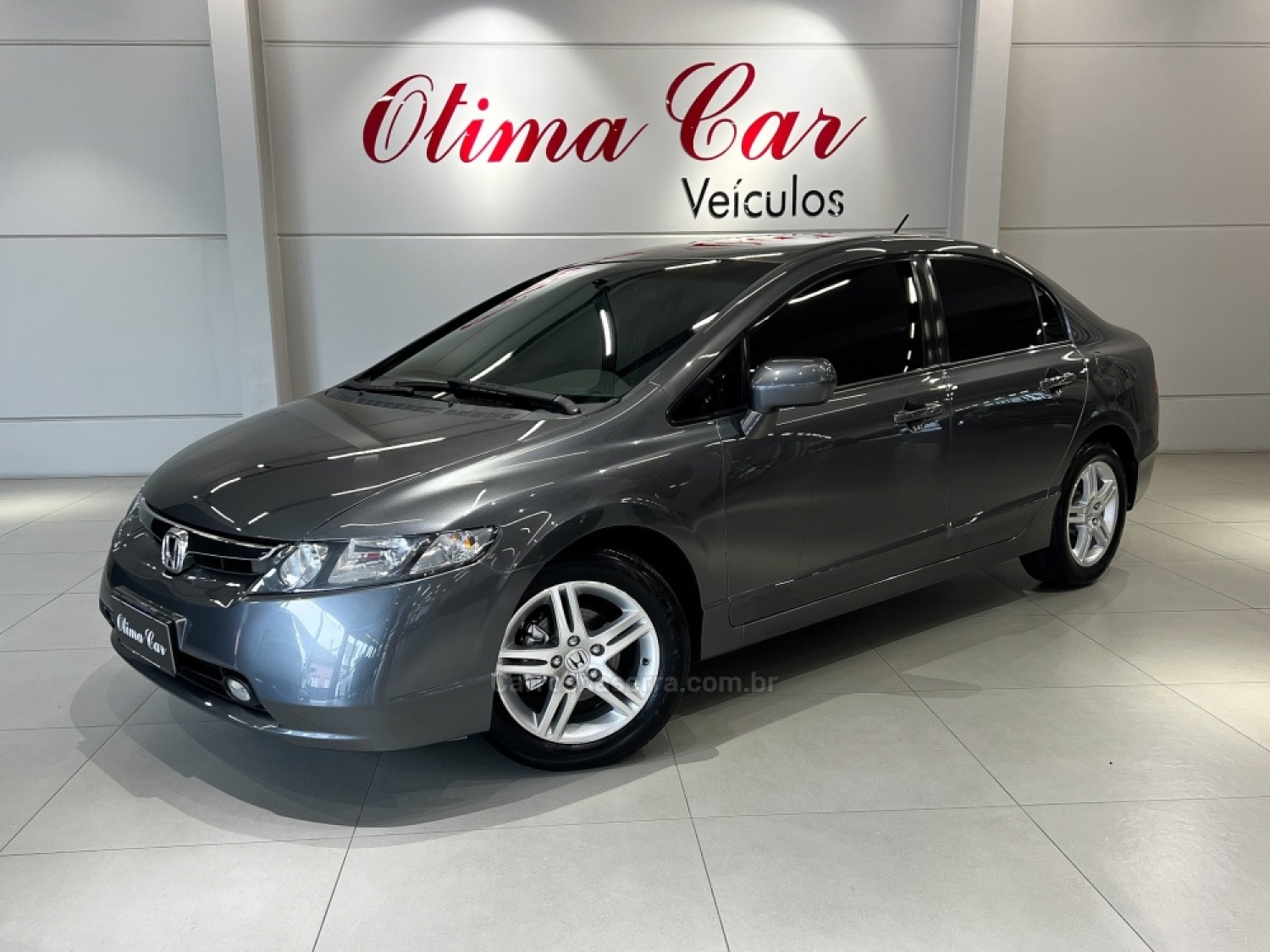 HONDA - CIVIC - 2008/2008 - Cinza - R$ 54.990,00