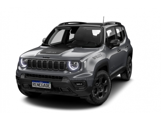 JEEP - RENEGADE - 2024/2025 - Prata - R$ 179.900,00