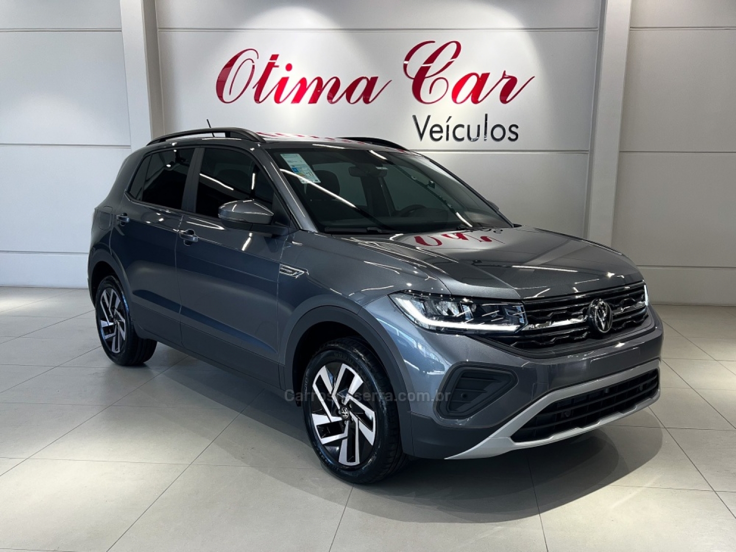 VOLKSWAGEN - T-CROSS - 2024/2025 - Cinza - R$ 179.990,00