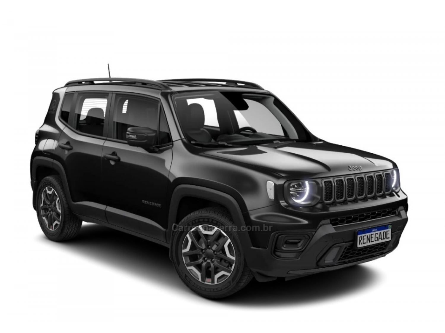 JEEP - RENEGADE - 2024/2025 - Preta - R$ 145.900,00