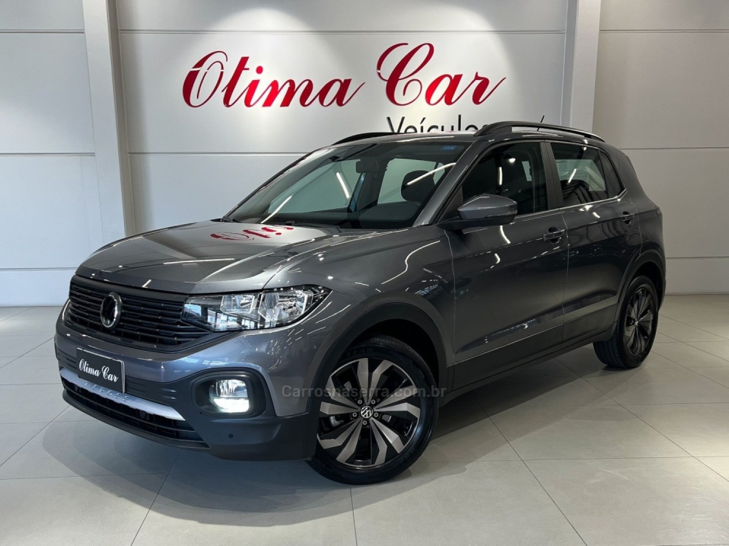 VOLKSWAGEN - T-CROSS - 2023/2024 - Cinza - R$ 129.990,00